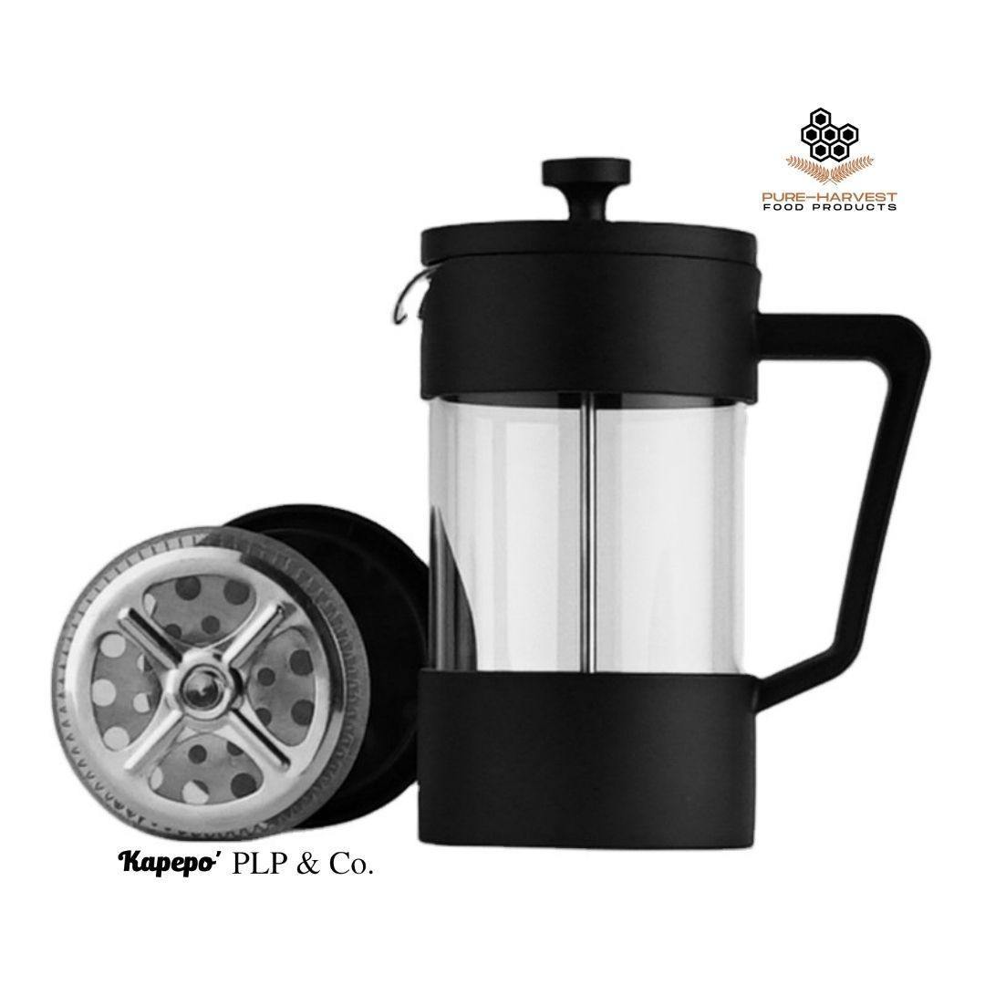 600ml Coffee French Press - Pure Harvest Foods